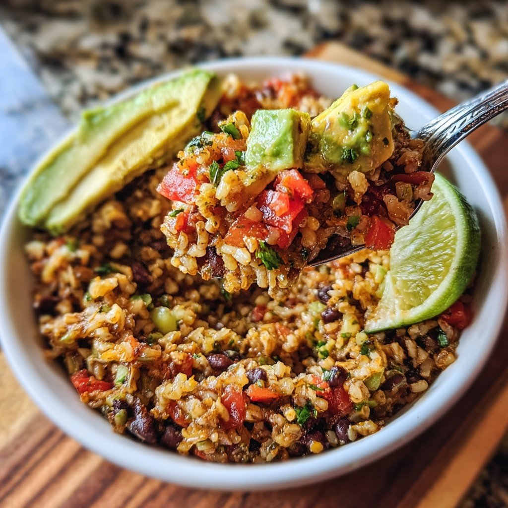 Jamaican Black Bean Rice Bowl