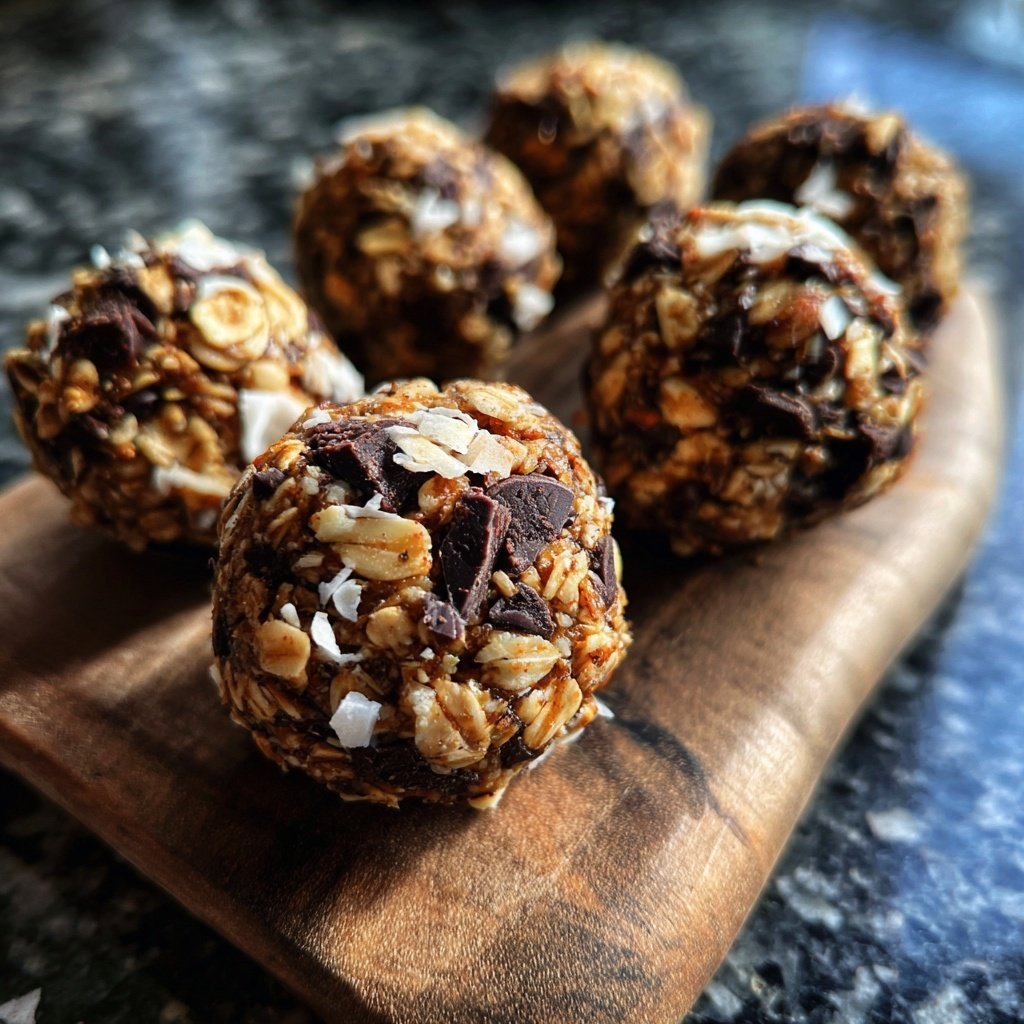 Chocolate Coconut Nut Bites