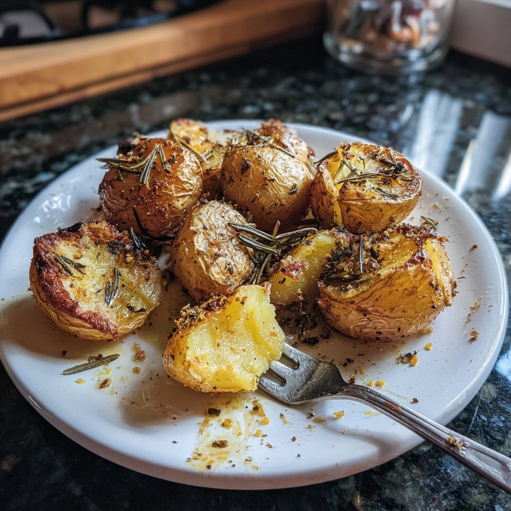 Garlic Herb Roasted Potatoes