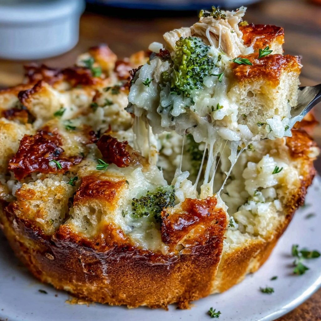 Rotisserie Chicken Broccoli Rice Casserole