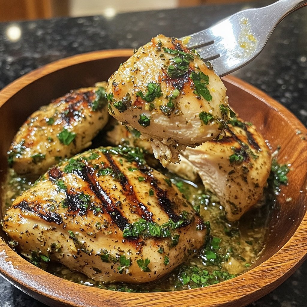 Grilled Lemon Herb Chicken Bowl