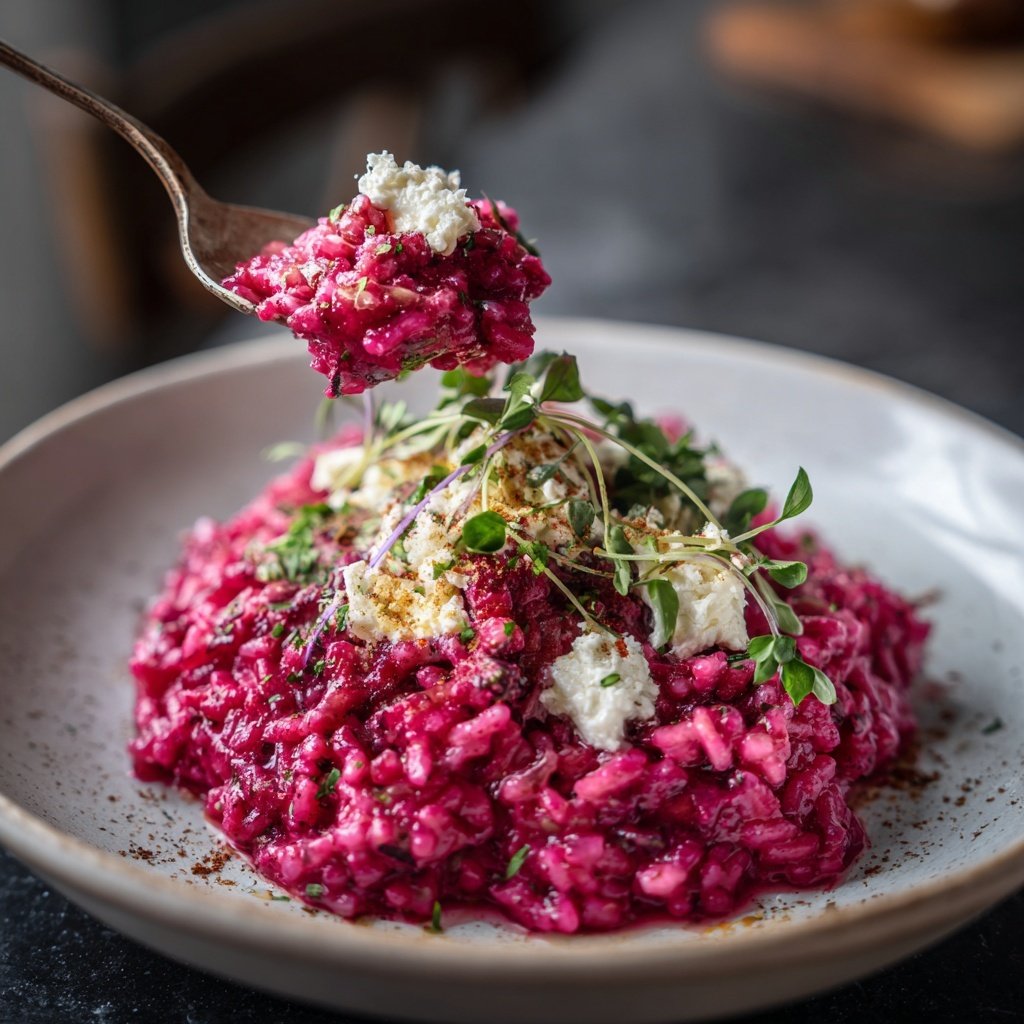 Romantic Beetroot Risotto