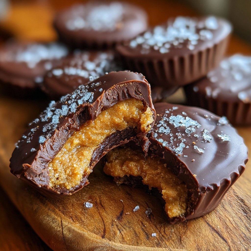 Homemade Reese’s Cups with Coconut Sugar