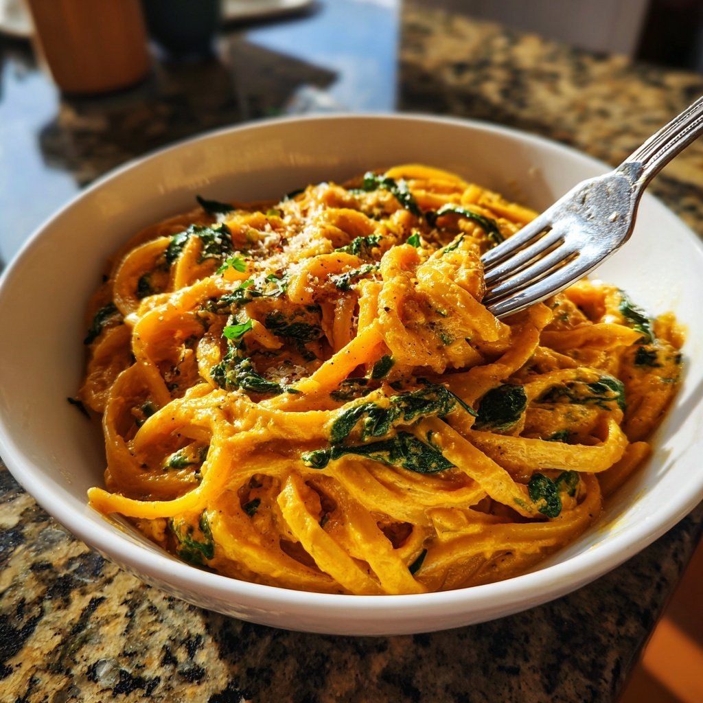 Creamy Pumpkin Pasta
