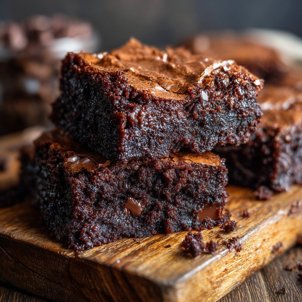 Crackly Top Brownies