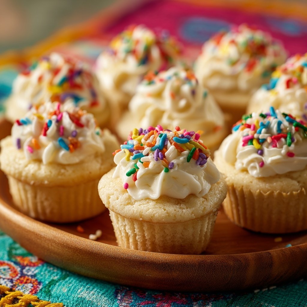 Super Bowl Dessert Mini Cupcake Platter
