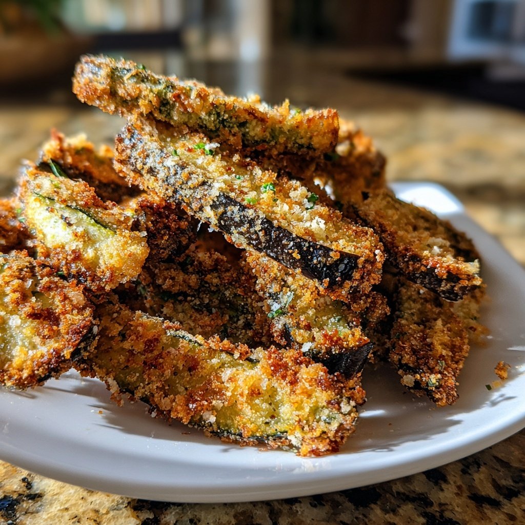 Crispy Eggplant Veggie Fries