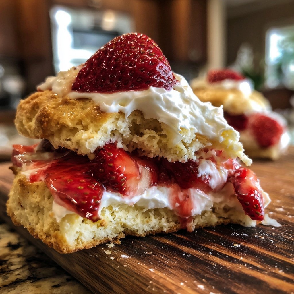 Strawberry Biscuit Shortcake