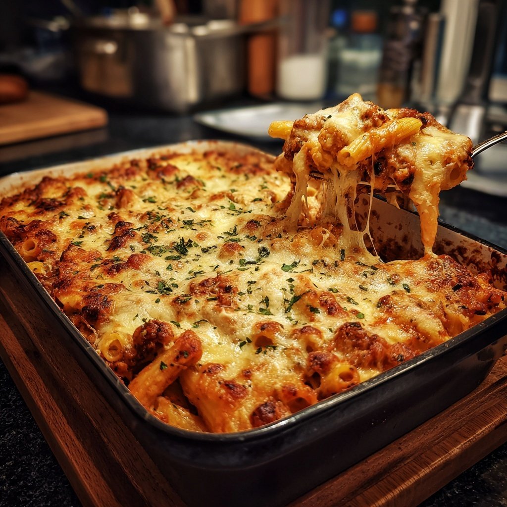 Quick Comfort Food Baked Ziti