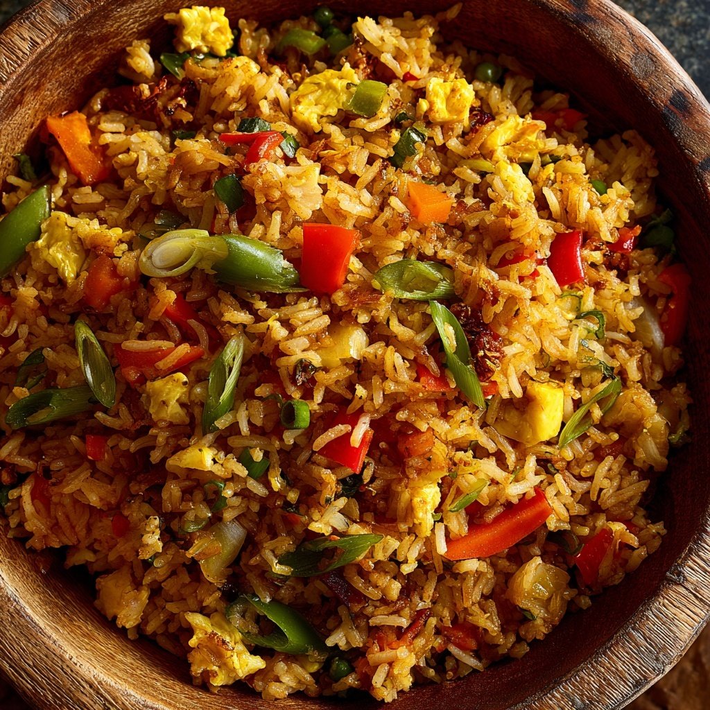 Jamaican Spiced Vegetable Rice
